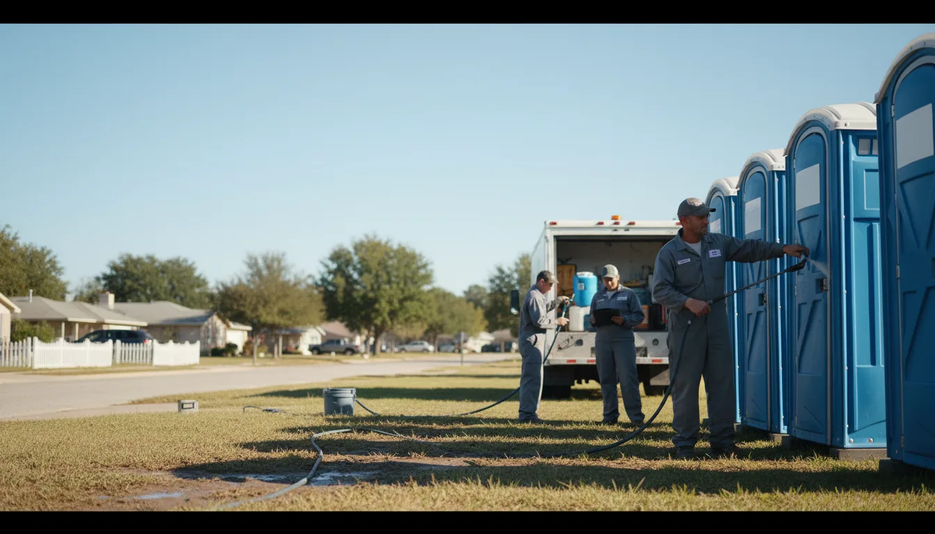 Long-Term Portable Toilet Rental in Cardington, OH near me